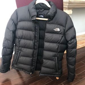 North Face Black Down Puffer Coat Originally $200